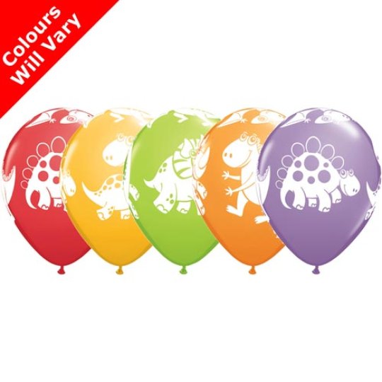 Cute & Cuddly Dinosaurs Balloons Pack of 6