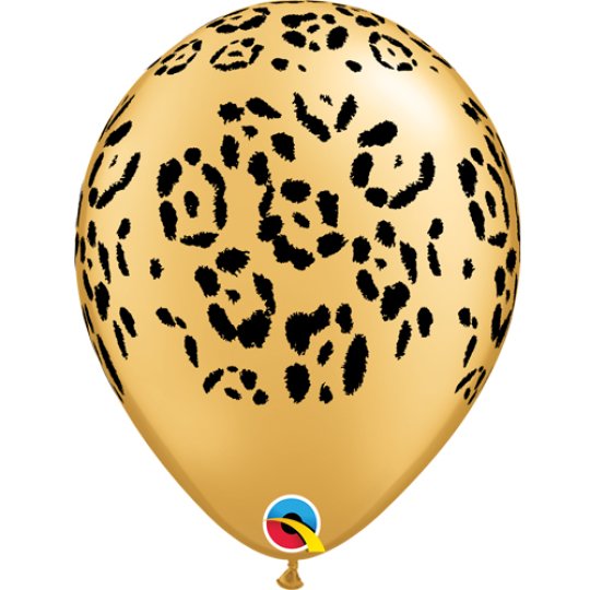 Leopard Spots Balloons Pack of 6