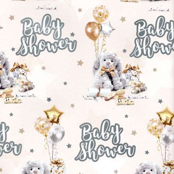 Baby Shower Gift Wrap Sheet