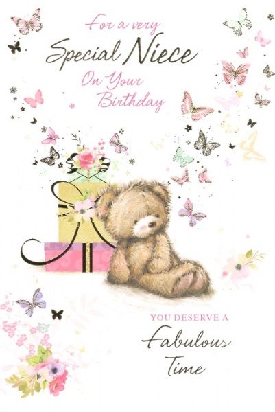Special Niece Birthday Card