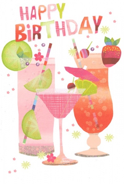 Fruit Punch Birthday Card