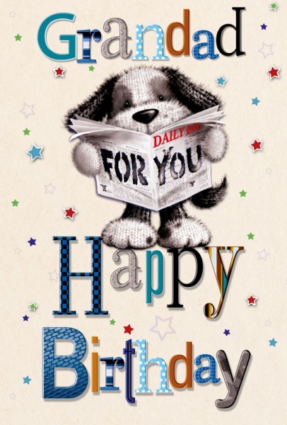 Happy Birthday Grandad Birthday Card