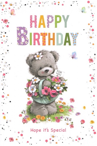 Hope It's Special Birthday Card