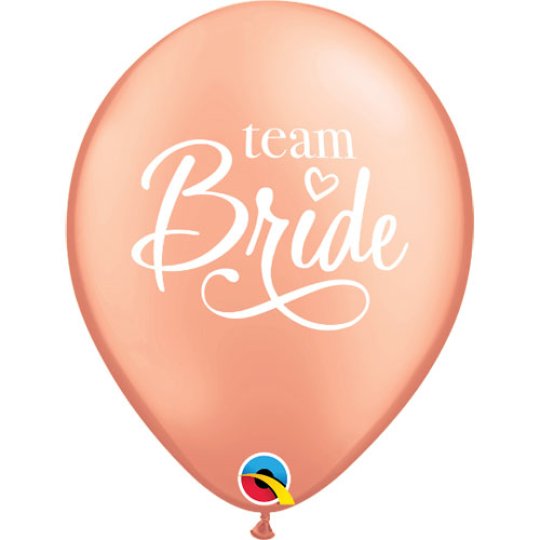 Team Bride Hen Night Balloons Pack of 6