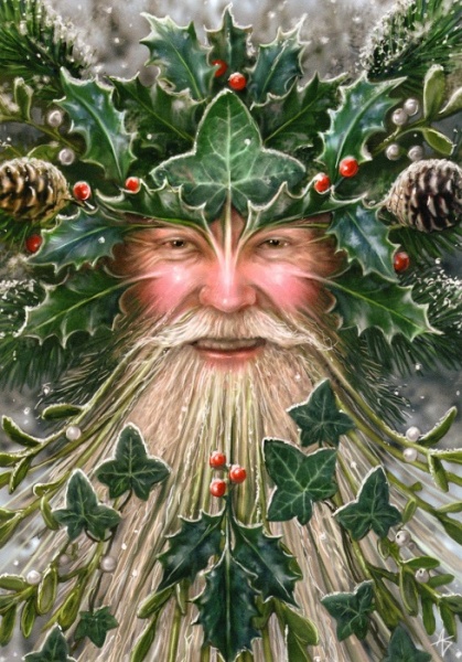Yule & Wintersonnenwende Grußkarten-Set – 12 Bunte Feen-Motive, Heidnisch, Für Weihnachten