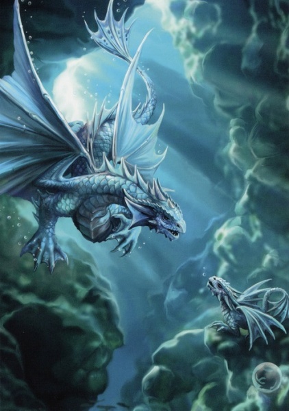 Magical Mirror" Gothic Angel Card By Anne Stokes | Dragonrat Jewellery