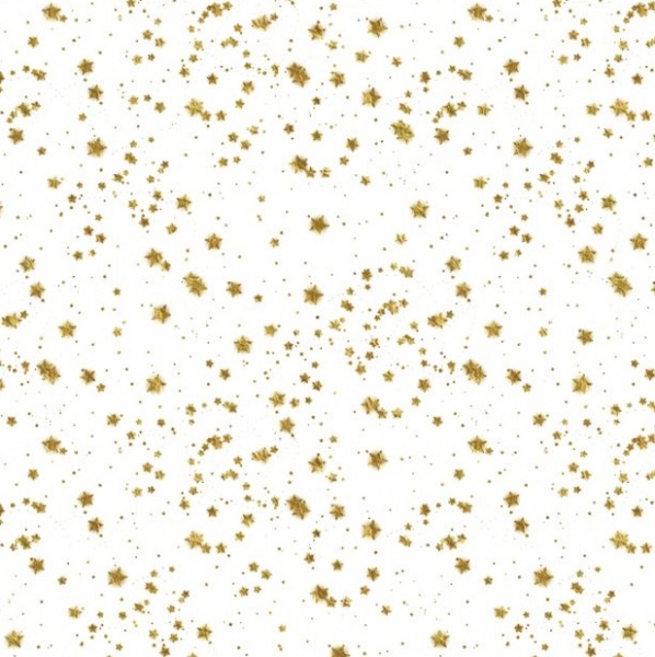 Gold Stars Gift Wrap Sheet