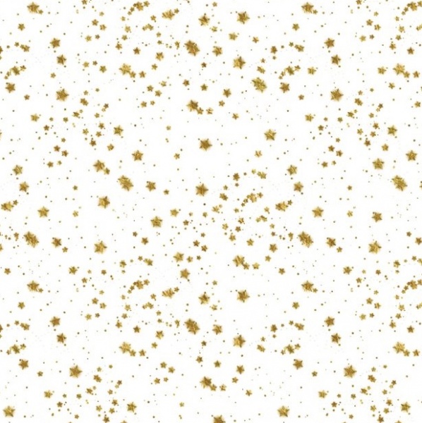 Gold Stars Gift Wrap Sheet