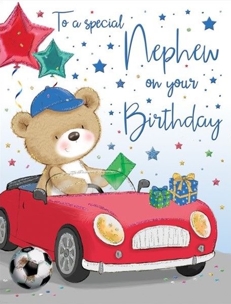 A Special Nephew Birthday Card
