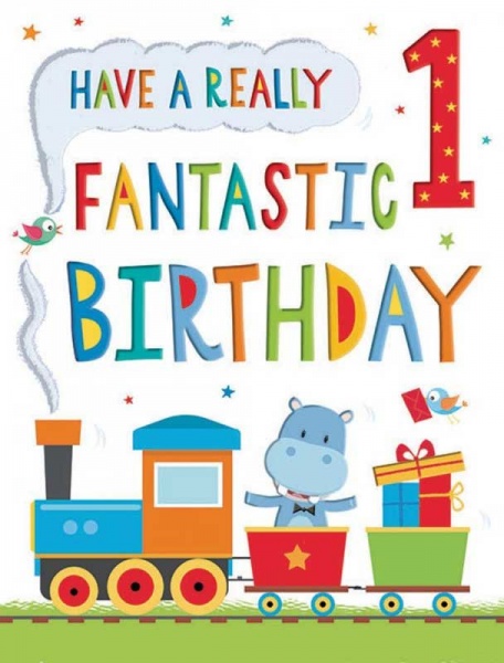 Fantastic Birthday 1st Birthday Card
