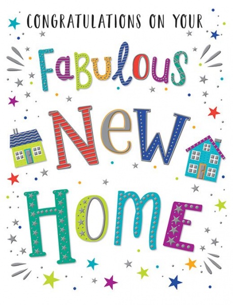 Fabulous New Home Card
