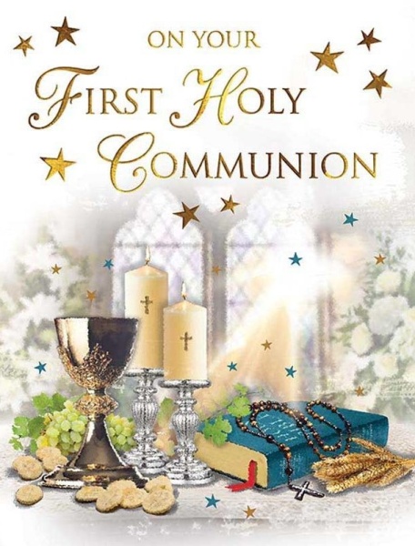Altar Your 1st Communion Card