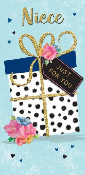 Just for You Niece Money Wallet Card