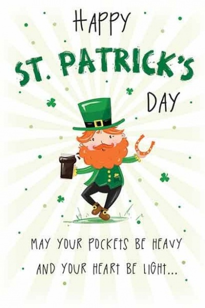 Leprechaun St Patrick's Day Card