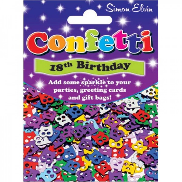 18th Birthday Confetti