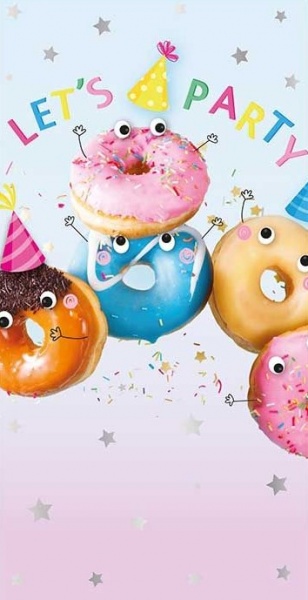 Doughnut Party Money Wallet Card