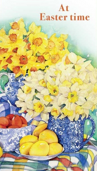 Daffodils Mini Easter Card