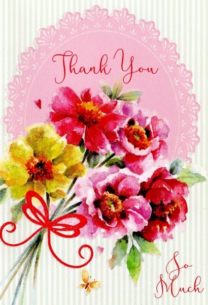 Yellow Flower Thank You Card
