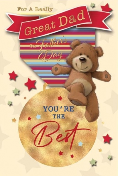 You're The Best Dad Father's Day Card