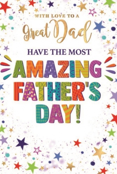 Amazing Father's Day Dad Father's Day Card
