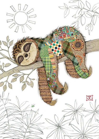 Simon Sloth Greeting Card