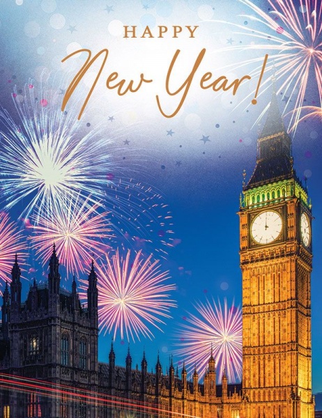 Big Ben New Year Card