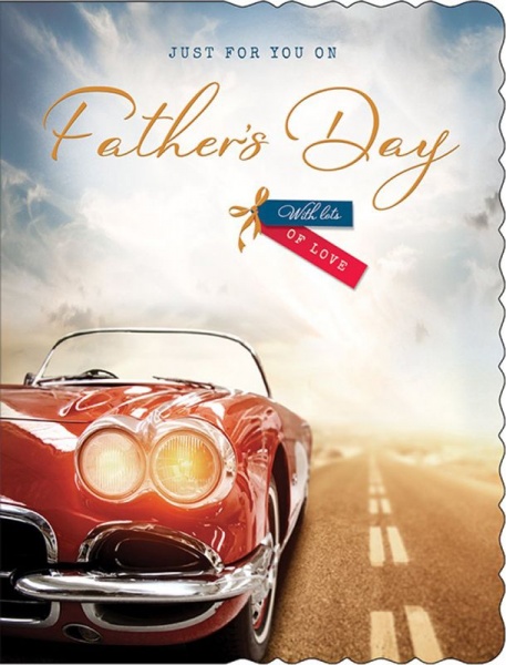 Car Father's Day Card