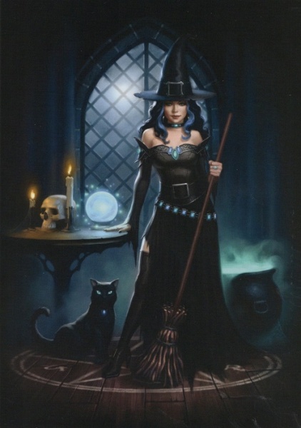 Witches Lair Greeting Card