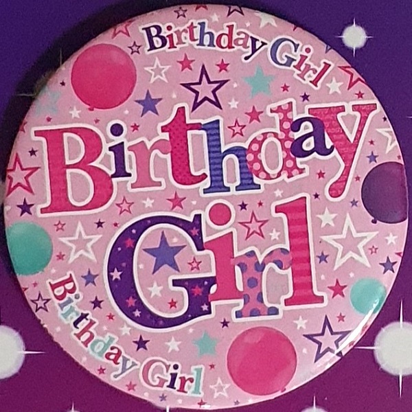 Birthday Girl Birthday Badge