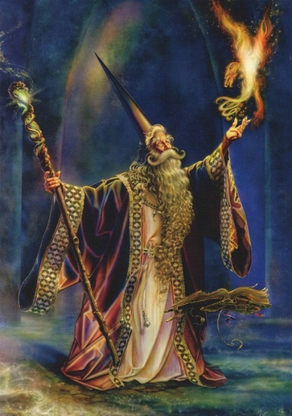 Wizard Greeting Card