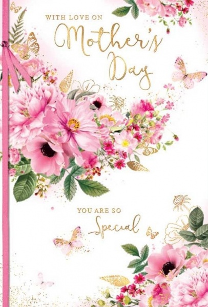Pink Blossoms Mother's Day Card