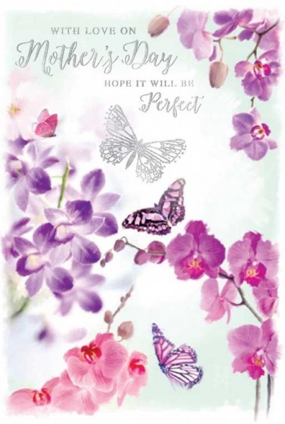 Blossoms & Butterflies Mother's Day Card