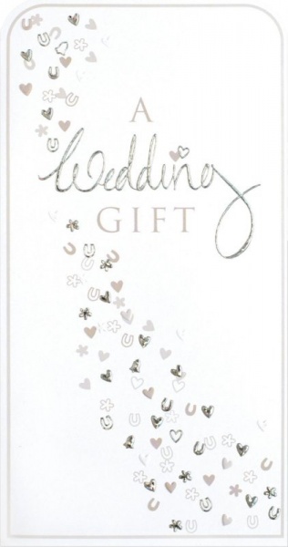 Confetti Money Wallet Wedding Card