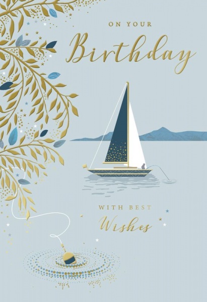 Fishing Birthday Card