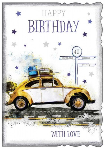 Birthday Beetle Birthday Card