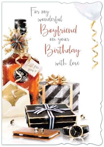 Wonderful Boyfriend Birthday Card