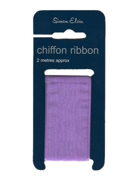 Lilac Chiffon Ribbon