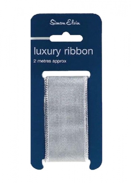 Silver Luxury Ribbon
