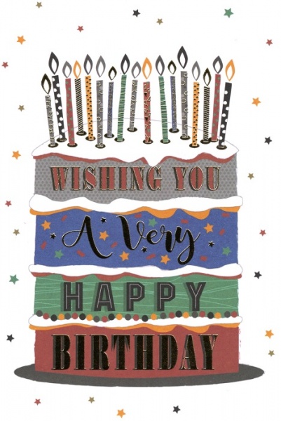 Happy Birthday Male Birthday Card | Simon Elvin
