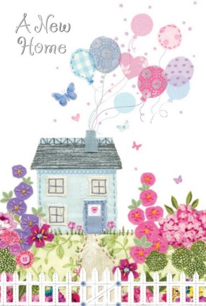 Balloons New Home Card