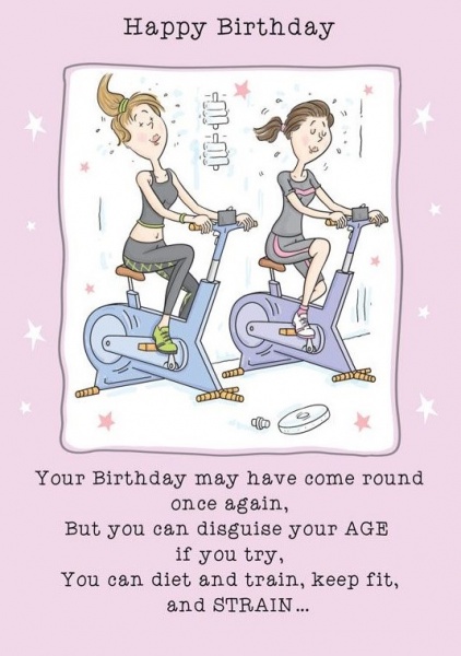 Disguise Your Age Birthday Card
