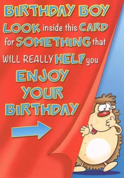 Enjoy Your Birthday Birthday Card