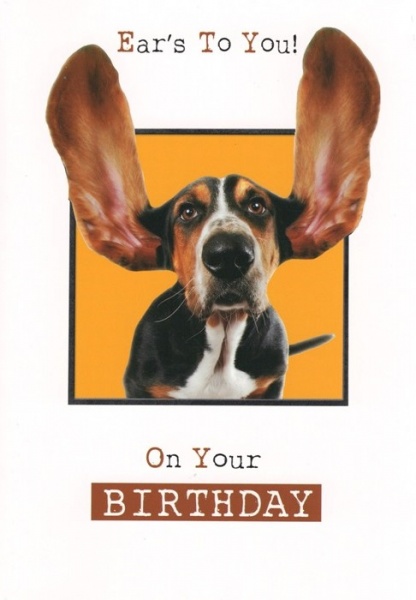 Ear's To You Birthday Card