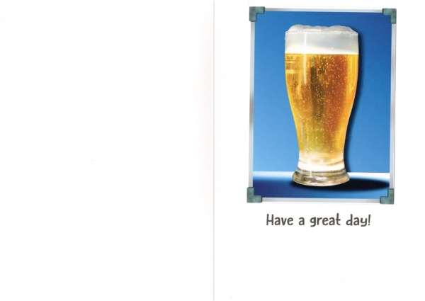 Look Inside Birthday Card