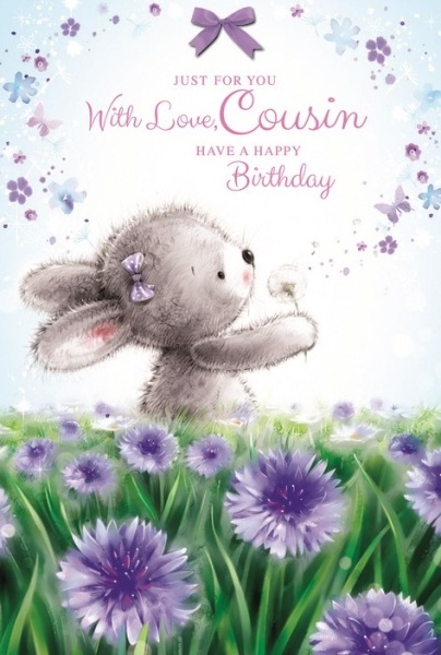 Dandelion Cousin Birthday Card