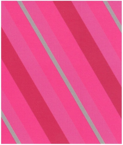Pink Stripes Gift Tag