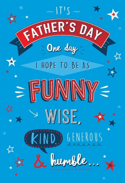 One Day Father's Day Card