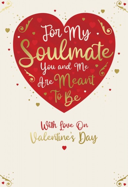 Love Of My Life Valentine's Day Card