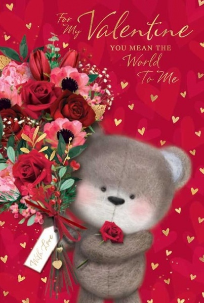 Red Roses Valentine's Day Card