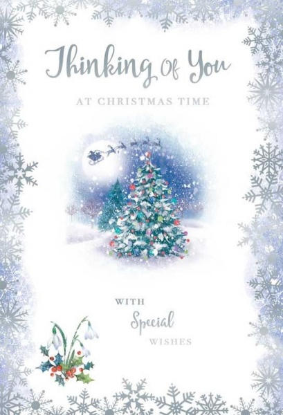 At Christmas Time Thinking Of You Card